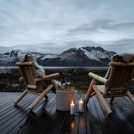 Luksushytte Med Jacuzzi, Summer&Winter Retreat Lyngværet Exteriör bild