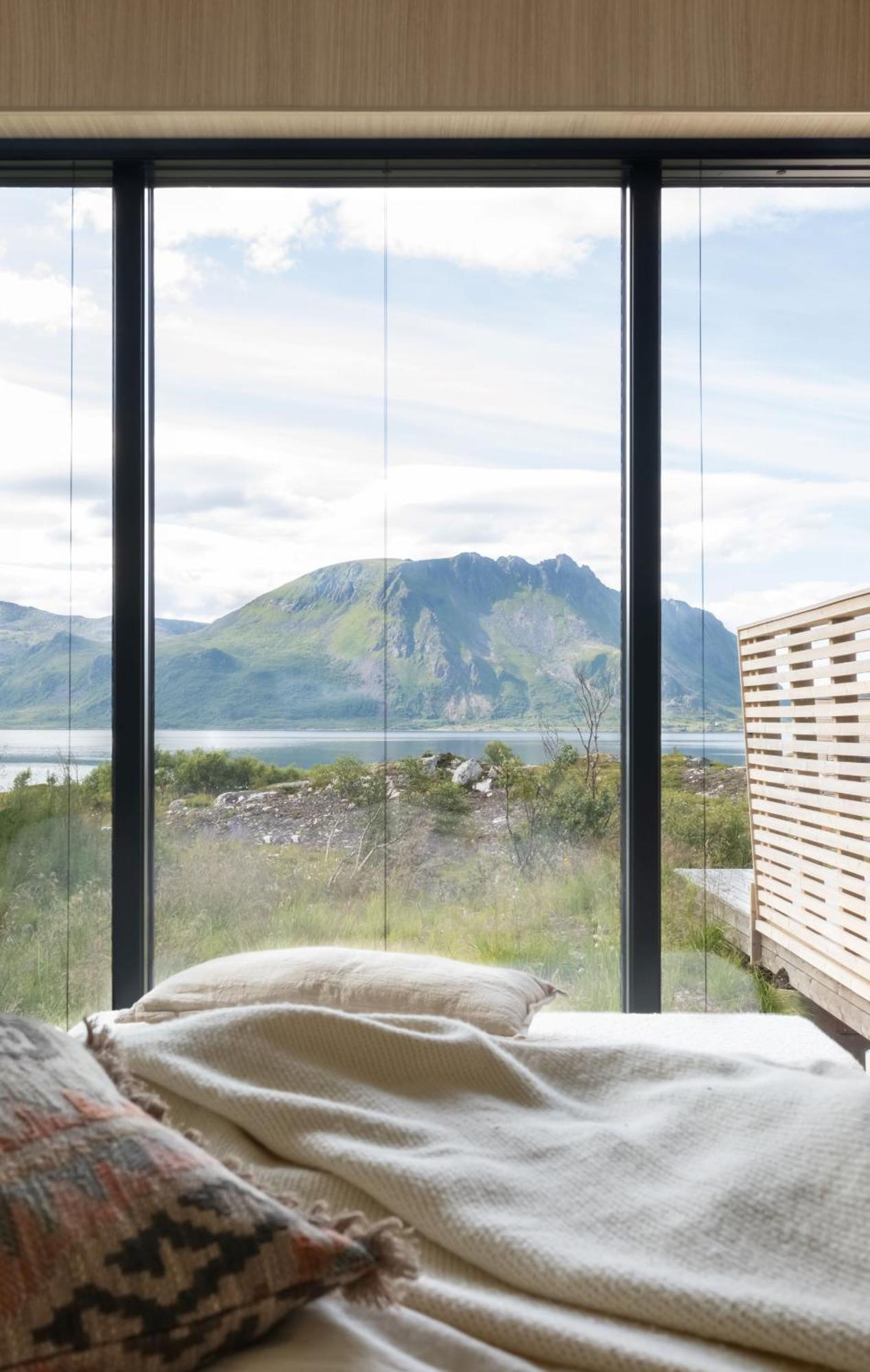 Luksushytte Med Jacuzzi, Summer&Winter Retreat Lyngværet Exteriör bild